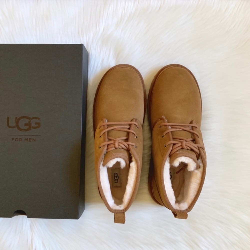 UGG Men’s Chestnut Neumel Chukka Boots - Picture 2 of 6